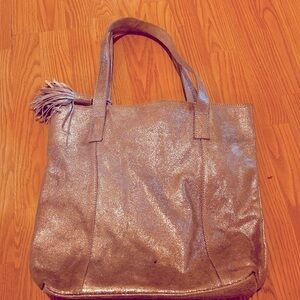 Brampton London Rose Gold Glitter Purse